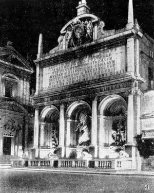 Градостроительство Италии эпохи барокко. Рим. Фонтан Моисея