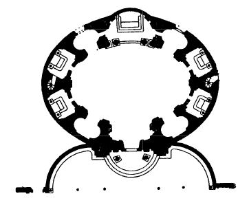Барокко в архитектуре Италии. Рим. Сант Андреа аль Квиринале, 1658—1678 гг. Лоренцо Бернини. План