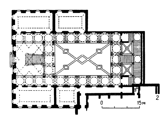 Барокко в архитектуре Италии. Генуя. Палаццо дель Университа, 1636. План
