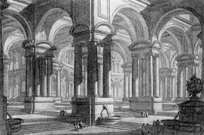 Классицизм в архитектуре Италии. Рим. Фонтан Треви, 1732—1762 гг., Н. Сальви