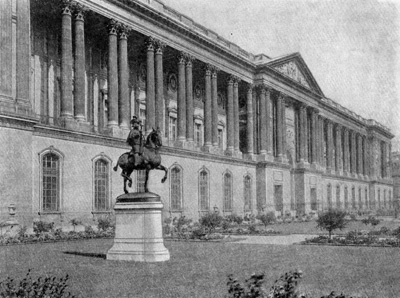 Архитектура Франции. Париж. Лувр, 1667 г., К. Перро. Восточный фасад