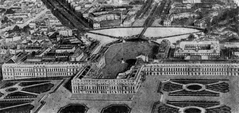 Архитектура Франции. Версаль. Дворец. Большие и Малые конюшни, 1679—1686 гг., Ж. А. Мансар