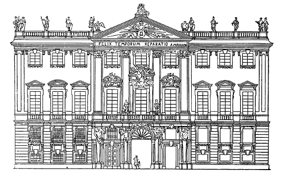 Архитектура Австрии: Вена. Чешская придворная канцелярия, 1708— 1714 гг., И. Б. Фишер фон Эрлах