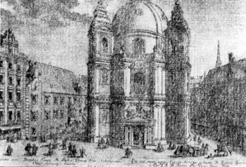 Архитектура Австрии: Вена. Церковь св. Петра, 1702—1751 гг., И.Л. Гильдебрандт