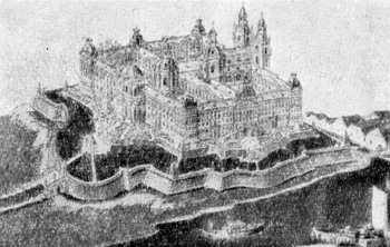 Архитектура Австрии: Клостернейбург. Монастырь, 1730 г., Д. Феличе д’Аллио. Проект