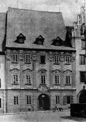 Архитектура Чехии: Хэб. Дом на рыночной площади, XVIII в.