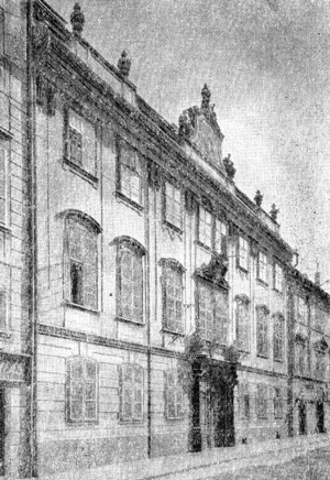 Архитектура Словакии: Братислава. Дворец Балласа, 1754—1765 гг.