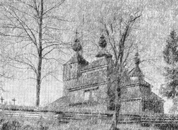Архитектура Словакии: Водружал. Деревянная православная церковь, 1658 г.