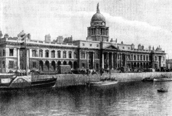 Архитектура Ирландии: Дублин. 2 — Королевская биржа, 1769—1779 гг. Т. Кули