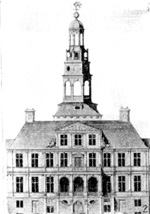 Архитектура Голландии: Маастрихт, ратуша, 1659—1684 гг., П. Пост, главный фасад