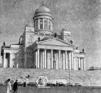 Архитектура Финляндии: Хельсинки. Кафедральный собор, 1830—1852 гг., К. Л. Энгель
