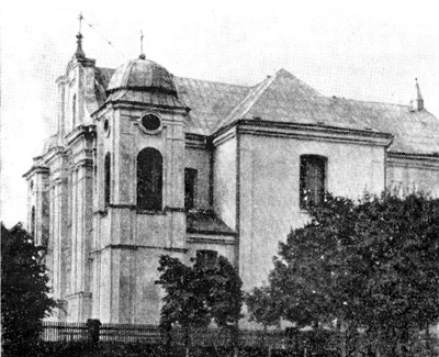 Архитектура Латвии: Дагда. Церковь, 1714 г.