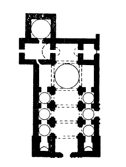 Архитектура Латинской Америки: Арекипа. Церковь Компания, 1690-е годы. План