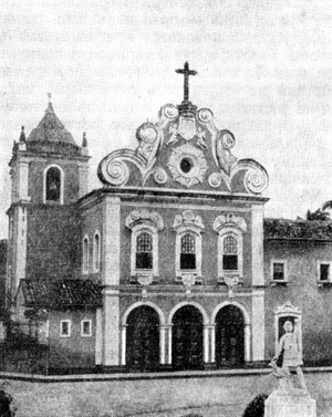 Архитектура Латинской Америки: Пенедо. Церковь Санта Мариа дос Анкос во францисканском монастыре, 1759 г.