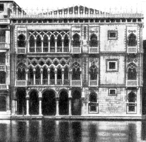 Архитектура эпохи Возрождения в Италии: Венеция. Дворец Ка д’Оро, 1421—1436 гг. Джованни и Бартоломео (старший) Бон