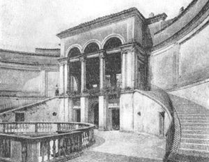 Архитектура эпохи Возрождения в Италии: Рим. Вилла папы Юлия III. Виньола