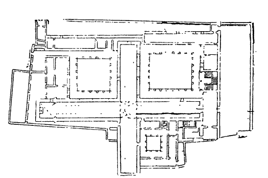 Архитектура Испании эпохи Возрождения: Толедо. Госпиталь Санта Крус, 1504—1514 гг. Энрико де Эгас. План