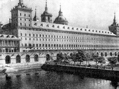 Архитектура Испании эпохи Возрождения: Эскориал. Дворец-монастырь. Южный фасад