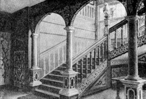 Архитектура Великобритании эпохи Возрождения: Дворец Ноул. Лестница