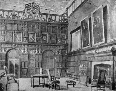 Архитектура Великобритании эпохи Возрождения: Дворец Ноул. Холл