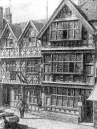 Архитектура Великобритании эпохи Возрождения: Гостиницы XVI в. Гаррик в Стратфорде на Эйвоне