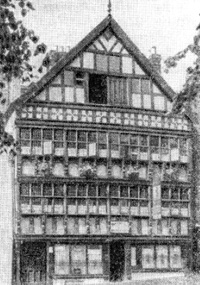 Архитектура Великобритании эпохи Возрождения: Гостиницы XVI в. Бэрэнд Биллет в Честере