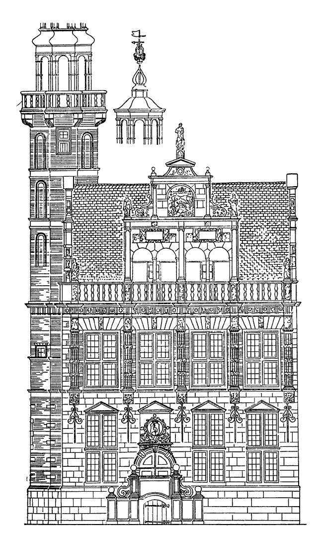 Архитектура Нидерландов эпохи Возрождения: Гаага. Ратуша, 1564 г.