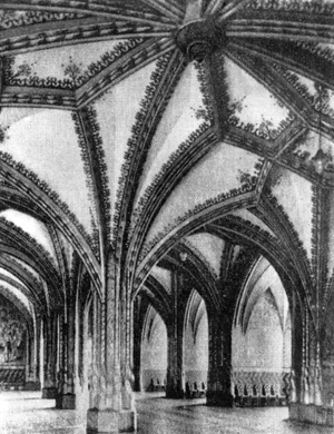 Архитектура Германии эпохи Возрождения: Мейсен. Замок Альбрехстбург, начат в 1471 г. Арнольд фон Вестфален