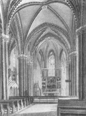 Архитектура Венгрии эпохи Возрождения: Будапешт. Церковь Белвароши, начало XV в. Алтарь