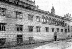 Архитектура Чехии эпохи Возрождения: Литомышль. Замок, 1568—1573 гг. Д. Авосталис