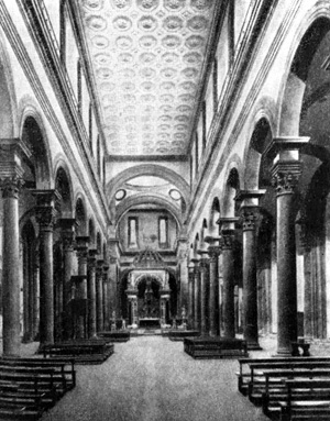 Архитектура эпохи Возрождения в Италии: Флоренция. Церковь Сан Спирито