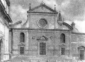 Архитектура эпохи Возрождения в Италии: Рим: церковь Санта Мария дель Пополо, 1471—1477 гг., Баччо Понтелли