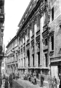 Архитектура эпохи Возрождения в Италии: Виченца. Палладио. Палаццо Вальмарана